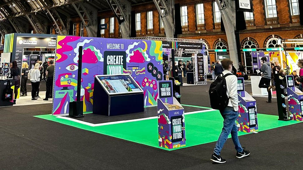 Photograph of students at the Create Your Future event